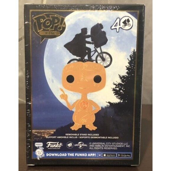 Funko Pop! Pin E.T The Extra-Terrestrial - Walmart Exclusive 2022 Enamel NIB NEW - Picture 5 of 10